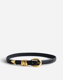 Triple Metal Keeper Belt at Madewell